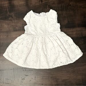 Joe Fresh White summer dress - 12-18 months